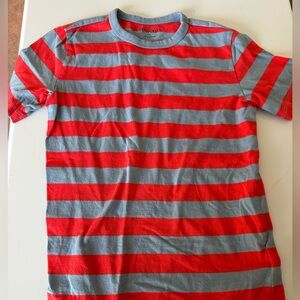 Crewcuts Red and light blue Striped Tee